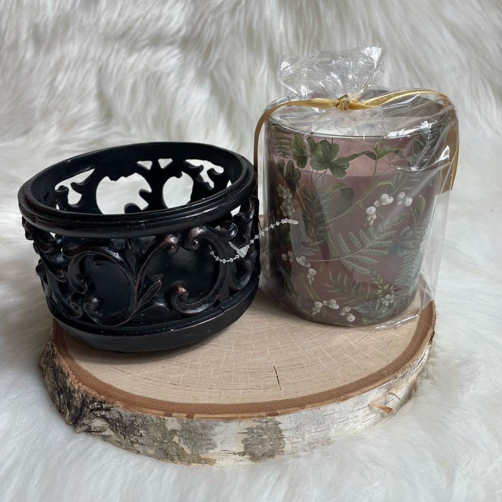 Wild Jasmine Candle Jar Candle Holder